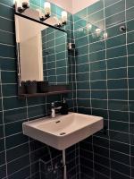 Koupelna v ubytování Meerblick Ferienwohnung