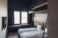 Comfort Hotel Arlanda Airport Terminalにあるベッド