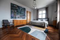 Posteľ alebo postele v izbe v ubytovaní Villa Stara Apteka