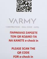 Certifikát, hodnocení, plakát nebo jiný dokument vystavený v ubytování Varmy