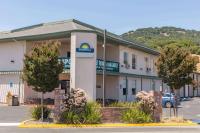 a hotel with a sign on the front of it at Days Inn by Wyndham Novato&#47;San Francisco in Novato