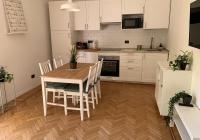 A kitchen or kitchenette at Verdi appartment