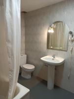 A bathroom at LA CAPILLA