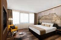 Posteľ alebo postele v izbe v ubytovaní Grand Hotel Esztergom