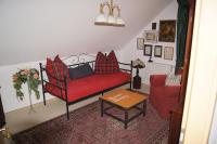 Posezení v ubytování große Ferienwohnung