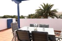 The floor plan of Casa Esperanza, 2 Bedroom Duplex Puerto Calero