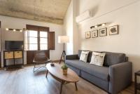TV a/nebo společenská místnost v ubytování Santiago Premium Loft III