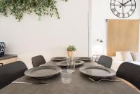 Posezení v ubytování Santiago Premium Loft III