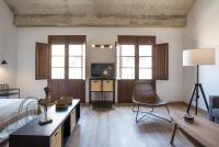 TV a/nebo společenská místnost v ubytování Santiago Premium Loft III