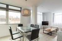 Televízia a/alebo spoločenská miestnosť v ubytovaní Urbe10 Angel Ganivet 2 Bedrooms Apartment