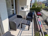 Balkón alebo terasa v ubytovaní Betti Apartman