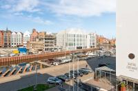Ein allgemeiner Blick auf Danzig oder ein Stadtblick von der Ferienwohnung aus