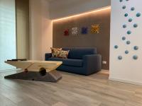A seating area at casa vacanze Sleep Art