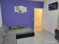 Televízia a/alebo spoločenská miestnosť v ubytovaní Apartmani QUATTRO