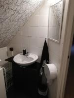 Koupelna v ubytování Kullerkupu Hostel