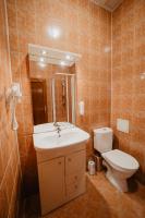 Koupelna v ubytování Hotel U Lípy
