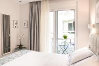 Posteľ alebo postele v izbe v ubytovaní A15 Premium appartment up to 4ppl next to Parthenon!