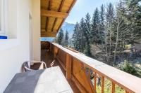 Balkon lub taras w obiekcie Ferienwohnung Helena
