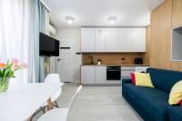 Kuchyňa alebo kuchynka v ubytovaní Apartamenty nad Wisłą