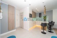 Plán poschodí v ubytovaní Bright and Blue 3city Apartment with Balcony in Gdynia by Noclegi Renters