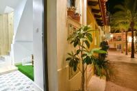 Posteľ alebo postele v izbe v ubytovaní Charmante Maison indépendante dans le vieux calpe