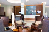 TV a/nebo společenská místnost v ubytování Novotel Suites Mall Avenue Dubai