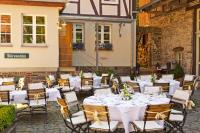 En restaurant eller et andet spisested på Romantik Hotel Landhaus Bärenmühle