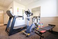 Het fitnesscentrum en/of fitnessfaciliteiten van Best Western Hotel Le Bordeaux Sud