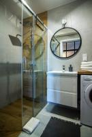 Kúpeľňa v ubytovaní Apartamenty W37