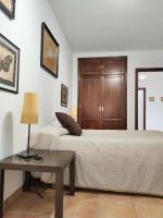 Posteľ alebo postele v izbe v ubytovaní Apartamentos Villa Torcal