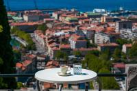 Výhľad na mesto Rijeka alebo výhľad na mesto priamo z apartmánu