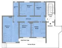 Půdorys ubytování Haus Wassermann