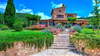 A garden outside Villa Bella 8, Emma Villas
