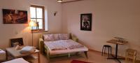 Posteľ alebo postele v izbe v ubytovaní Wolfis Appartement