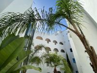 A garden outside Perla Blanca 3