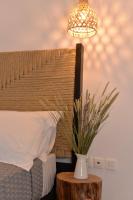 Postel nebo postele na pokoji v ubytování Milos Del Sol Apartment