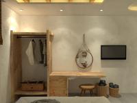 verykokkos collection suites mikri viglaにあるテレビまたはエンターテインメントセンター