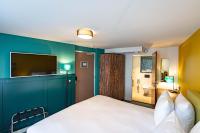 Boutique Hotel Zaanにあるベッド