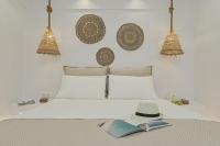 Posteľ alebo postele v izbe v ubytovaní Felicite apartments Naxos