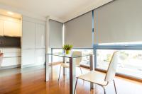 A kitchen or kitchenette at Melenara Beach Avenue Apt Shared Terrace