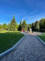 Vonkajšia záhrada v ubytovaní Parco Hotel Sassi