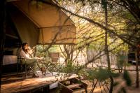 Umkumbe Bush Lodge - Luxury Tented Campにある庭
