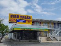 Das Gebäude in dem sich das Motel befindet