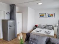 Kuchyňa alebo kuchynka v ubytovaní Apartmani Mali