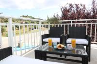 Balkón alebo terasa v ubytovaní Mare Monte Luxury Apartments 1