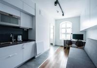 Kuchyňa alebo kuchynka v ubytovaní Apartamenty Do Studzienki 65
