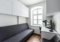 Televízia a/alebo spoločenská miestnosť v ubytovaní Apartamenty Do Studzienki 65