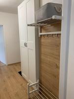 Kuchyň nebo kuchyňský kout v ubytování Apartmán Frymburk 30