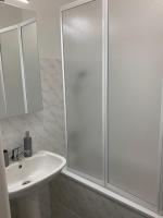 Koupelna v ubytování Apartmán Frymburk 30