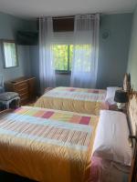 Postel nebo postele na pokoji v ubytování Casa y Apartamento Rural Terra Celta en Salceda de Caselas